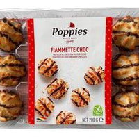 POPPIES Fiammette al Cioccolato 200g - Cartone 18pz